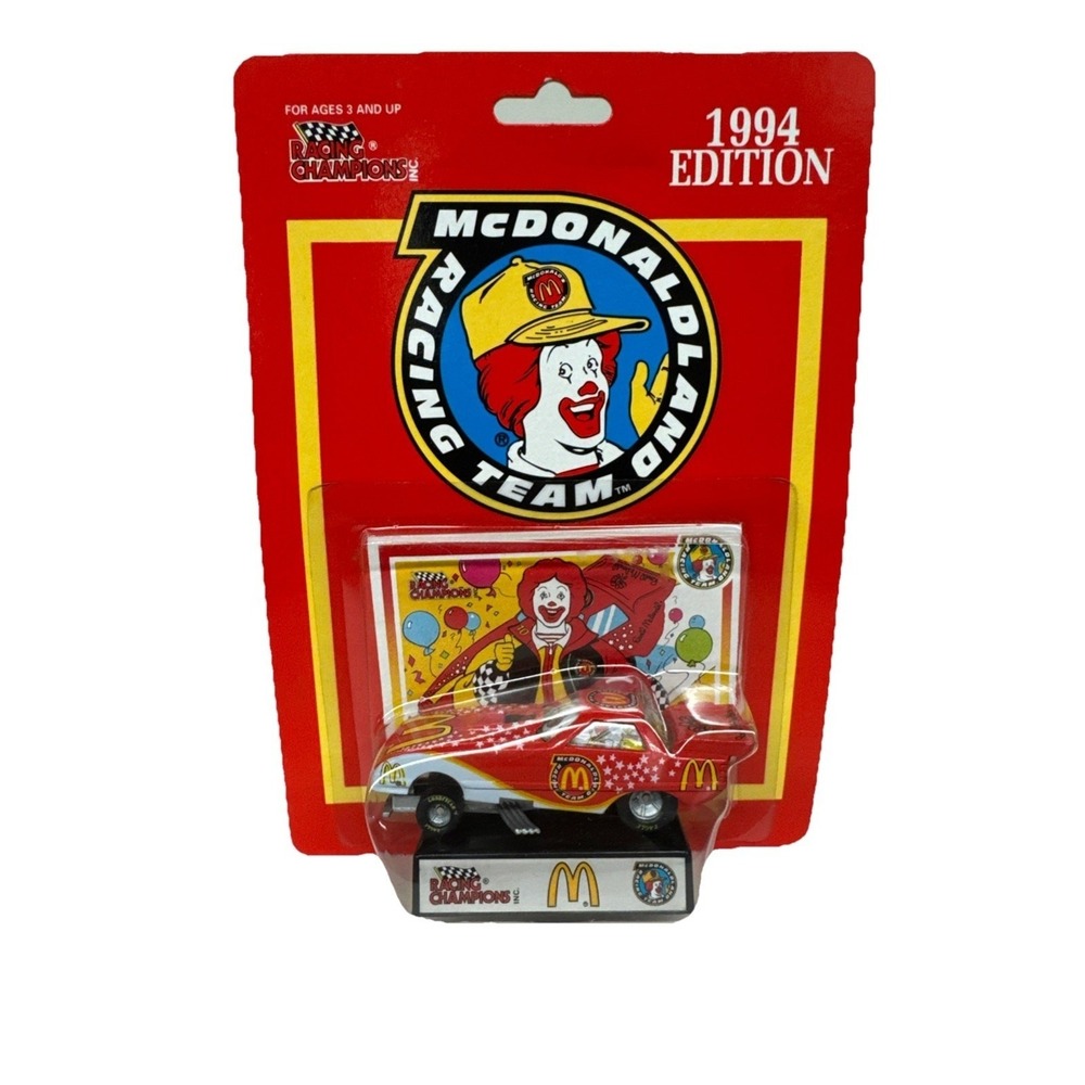 Racing Champions McDonald Land Racing‎ Team Funny Car Diecast 1994 Sealed